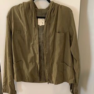 LA Hearts Army Green Jacket